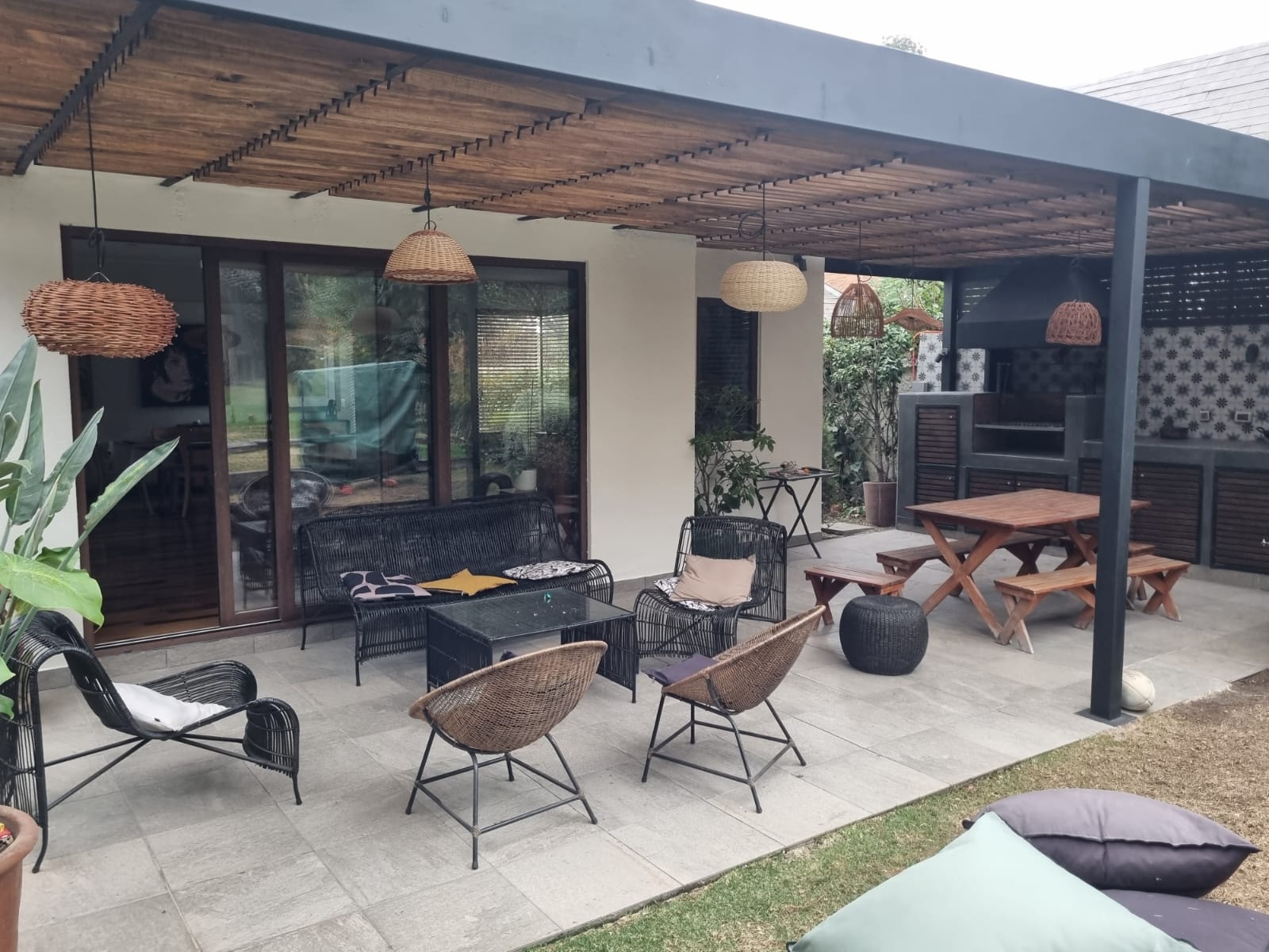 Quincho Gourmet con Parrilla — Casa Las Flores